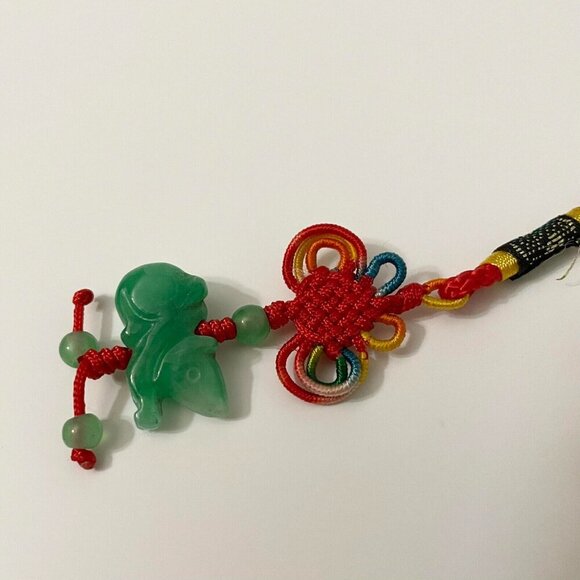Chinese Zodiac Jade Rat Lucky Charm - Picture 4 of 13